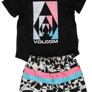 Volcom Toddler Boys 2 Pc Swim Shorts Set