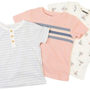 Perry Ellis Toddler Boys 3 Pc Shirt Set