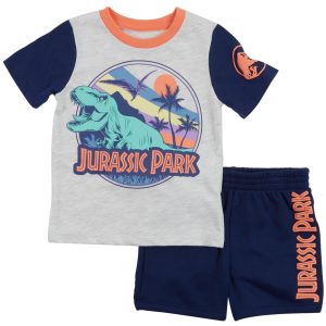 Jurassic Park Toddler Boys 2 Pc Shorts Set