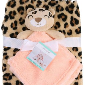 Baby Gear Plush Blanket And Security Buddy Set