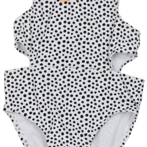 Flapdoodles Little Girls Rainbow Flower Swimsuit