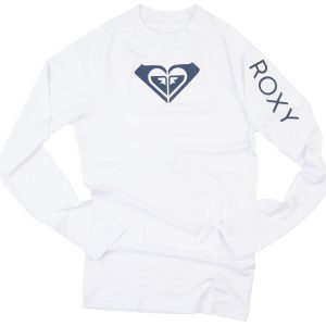 Roxy Big Girls Logo Long Sleeve Rash Guard