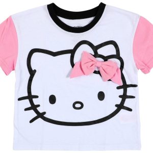 Hello Kitty Little Girls 3D Bow T-Shirt