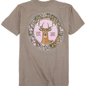 Simply Southern Big Girls Deer Tee
