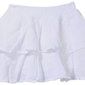 Speechless Big Girls Solid Ruffle Skort