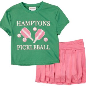 Tween Diva Big Girls 2 pc Pickleball Skort Set