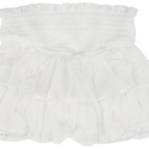 No Comment Big Girls Solid Ruffle Skort