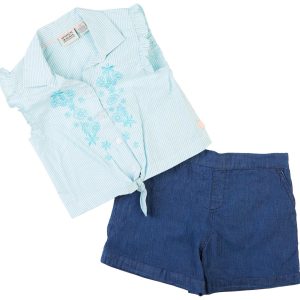 Scotch & Soda Little Girls 2 Pc Shorts Set