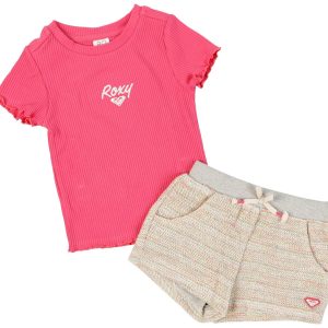 Roxy Little Girls 2 Pc Shorts Set