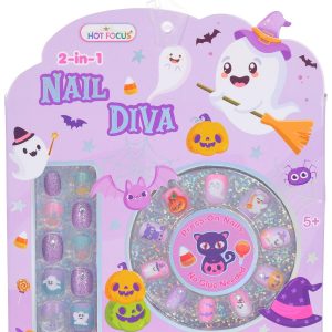 Votum Girls 20 Pc Halloween Nail Diva Set