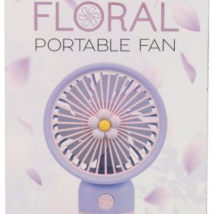 Simply Tech Floral Portable Fan