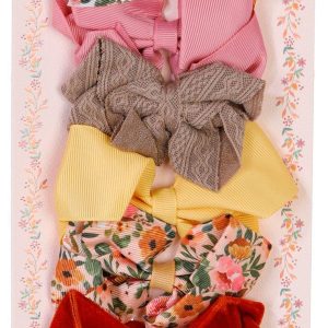 Capelli Girls 8 Pc Harvest Hair Bow Set