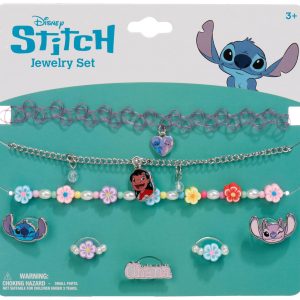 Stitch Big Girls 8 Pc Jewelry Set