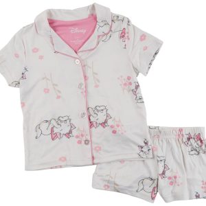 Disney Girls 2 Pc Pajama Shorts Set
