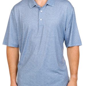Greg Norman Mens Printed Polo Shirt