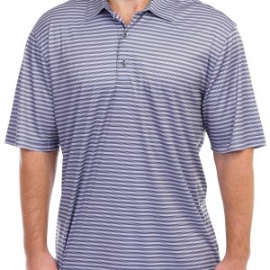 Greg Norman Mens Printed Polo Shirt