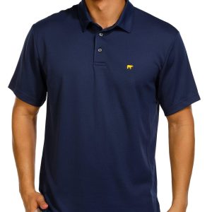 Jack Nicklaus Men's Solid Textured Polo Shirt