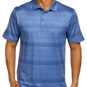 Jack Nicklaus Men's Solid Striped Polo Shirt