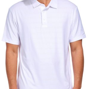 PGA Mens Short Sleeve Jasper Airflux Polo Shirt