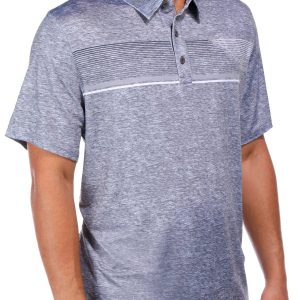 Men's Gatesville Chest Stripe Performance Polo Shirt