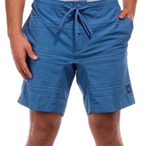 PGA Tour Mens 8 in Linear Texture Golf Shorts