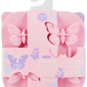 Core Home 2 Pk Butterfly Ice Tray Molds