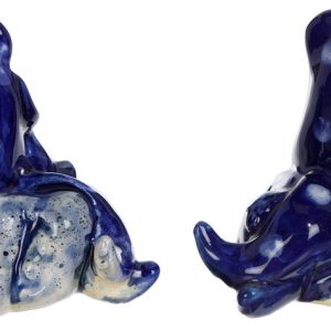 Blue Sky 2 Pc Blue Octopus Salt & Pepper Shakers