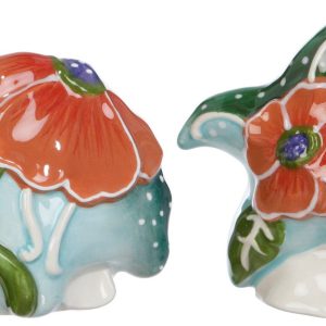 Blue Sky 2 Pc Starfish & Shell Salt & Pepper Shakers