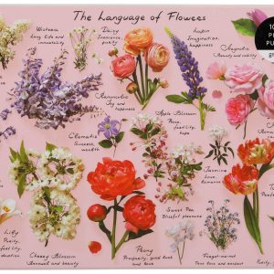 Chronicle Language of Flowers 1000 Piece Puzzle